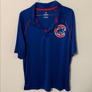 Men's Fanatics Royal Chicago Cubs Strong Alone Raglan Polo